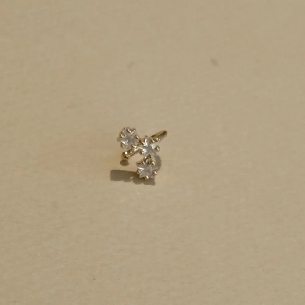 Star cuff earrings N1249